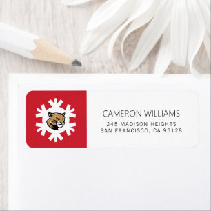 SIUE Holiday Return Address Label