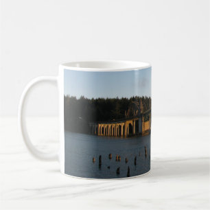 Siuslaw River Bridge in Florence Oregon Coffee Mug
