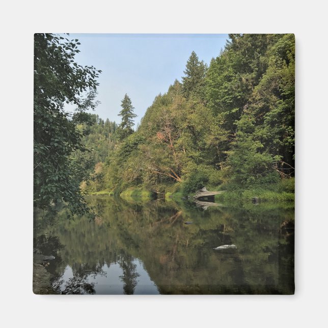 Siuslaw River, Oregon Magnet (Front)