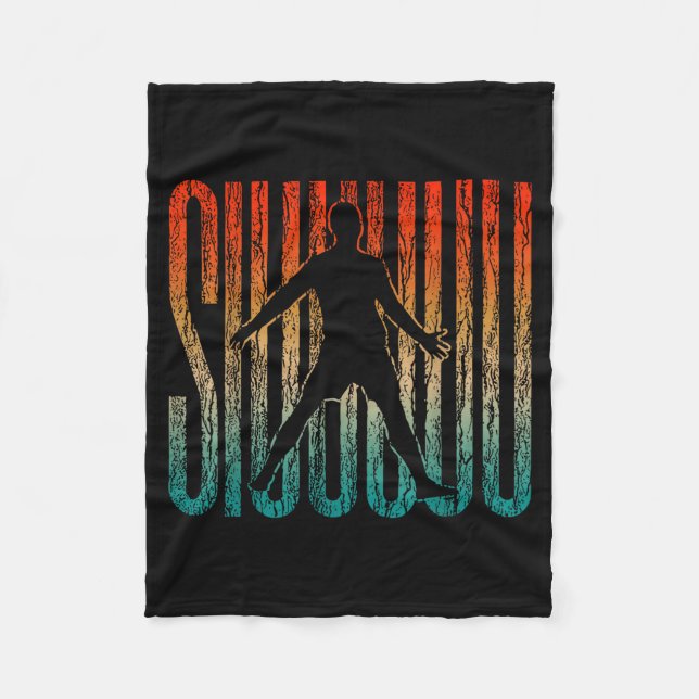 Siuuu Funny Soccer Football Boys Men Women Soccer  Fleece Blanket (Front)