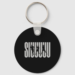 Siuuu Soccer Footbyll Present Boys Men Women Kid  Key Ring