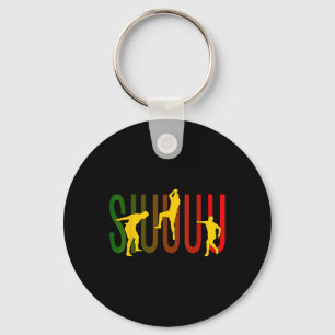 Siuuuu Funny Soccer Footbyll Lovers Shirt For Fans Key Ring