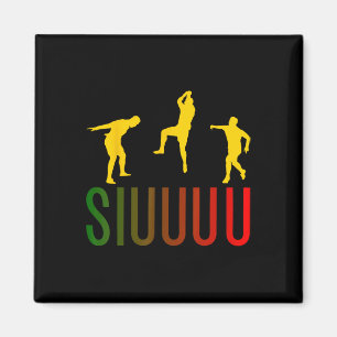 Siuuuu Funny Soccer Footll Boys Men Women Soccer P Magnet