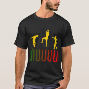 Siuuuu Funny Soccer Footll Boys Men Women Soccer P T-Shirt