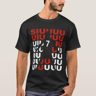 Siuuuu Funny Soccer Present For Soccer Lovers Fan T-Shirt