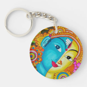 Siva mural painting key ring