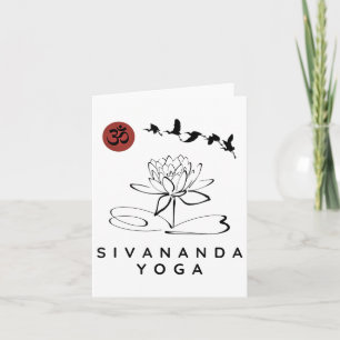 Sivananda Yoga Instructor _ Sivananda Yoga Beginne Card
