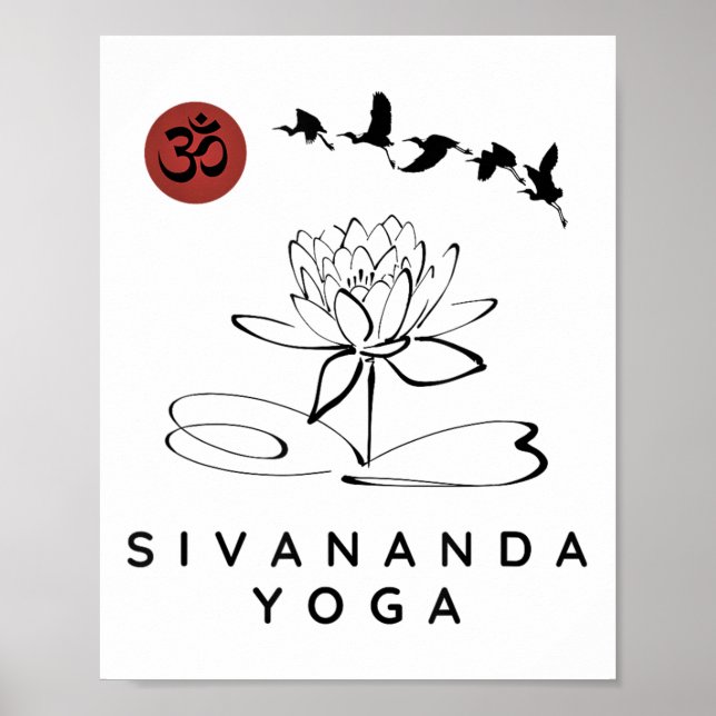 Sivananda Yoga Instructor _ Sivananda Yoga Beginne Poster (Front)