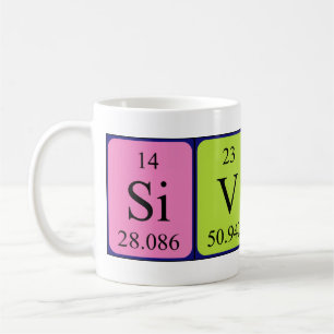 Sivert periodic table name mug