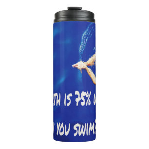 Siwmming Swim Team Love to Swim Pool Thermal Tumbler