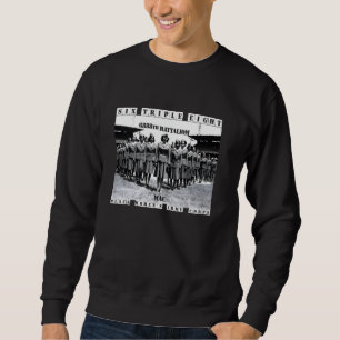 Six 6888th Triple Black Women's 8 Army Corps BHM Sweatshirt