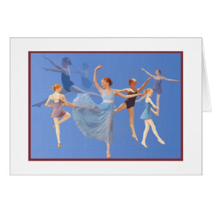 Six Ballerinas Dancing