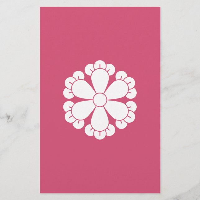 Six cloves stationery (Front)