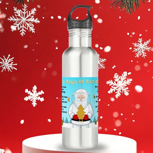 Six Days of Bee-Mas Merry Christmas to an Amazing  710 Ml Water Bottle (Creator Uploaded)