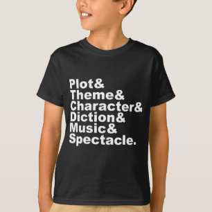 Six Element of Poetics and Drama by Aristotle T-Shirt