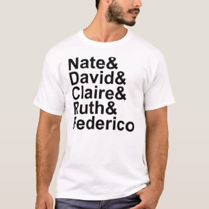 Six Feet Under Names T-Shirt