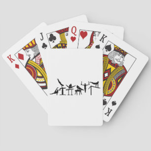 Six fight Hexathlon Playing Cards