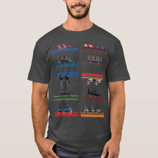 Six Flags Over Georgia Coaster s Design T-Shirt
