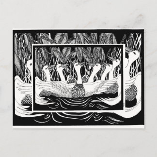 Six Geese, Six Geese Postcard