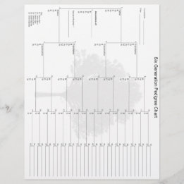 Six Generation Pedigree Paper