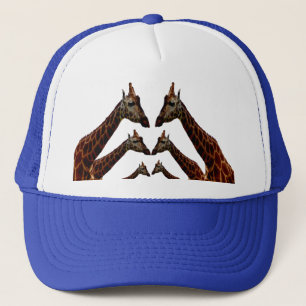 Six Giraffes Trucker Hat