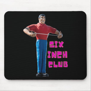 Six Inch Club Sticker Mouse Pad