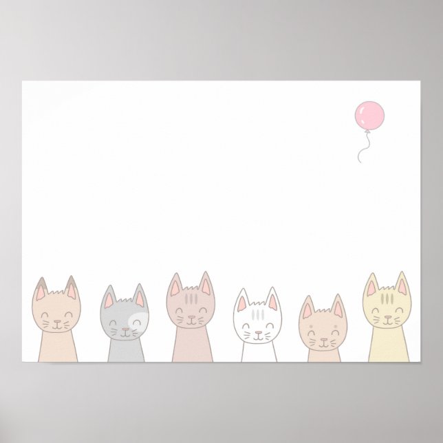 Six loveable cats. poster (Front)