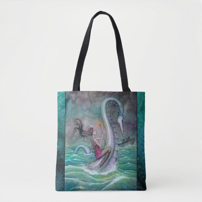Six of Wands Tarot Fantasy Art by Molly Harrison Tote Bag (Front)