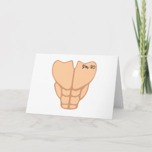Six Pack I'm 30th Birthday Funny Men Card