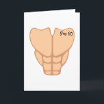 Six Pack I'm 60th Birthday Funny Men Card<br><div class="desc">funny 60th birthday shirt Gifts For Men</div>