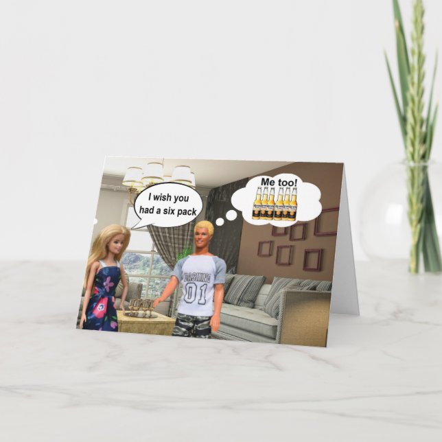 Six pack tee! card (Front)