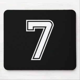 Six Seven 67 Matching Number 7 Halloween Birthday  Mouse Pad