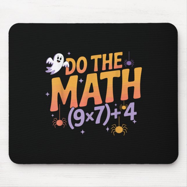Six Seven 67 Meme Do The Math Halloween Alpha Gen  Mouse Pad (Front)