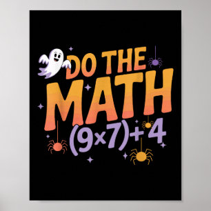 Six Seven 67 Meme Do The Math Halloween Alpha Gen Poster