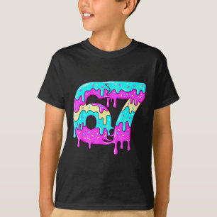 Six Seven 67 Meme Drippy Number 67 Ice Cream T-Shirt