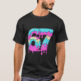 Six Seven 67 Meme Drippy Number 67 Ice Cream T-Shirt