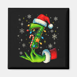 Six Seven 67 Meme Funny Christmas Couple Matching Magnet