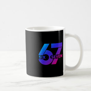 Six Seven 67 Meme Gen Alpha Slang Bysebyll Season Coffee Mug