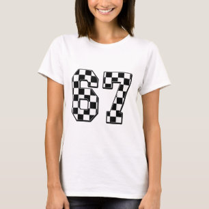Six Seven 67 Meme Number 67 T-Shirt