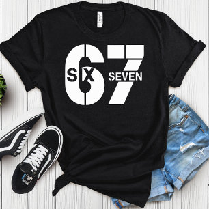 Six Seven 67 Meme - Retro Humor for 67 Fans T-Shirt