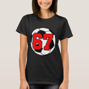 Six Seven 67 Soccer 6 7 Funny Meme 6-7 Gen Alpha S T-Shirt