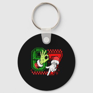 Six Seven 6 7 Christmas Hand Sign Shirt – Festive Key Ring