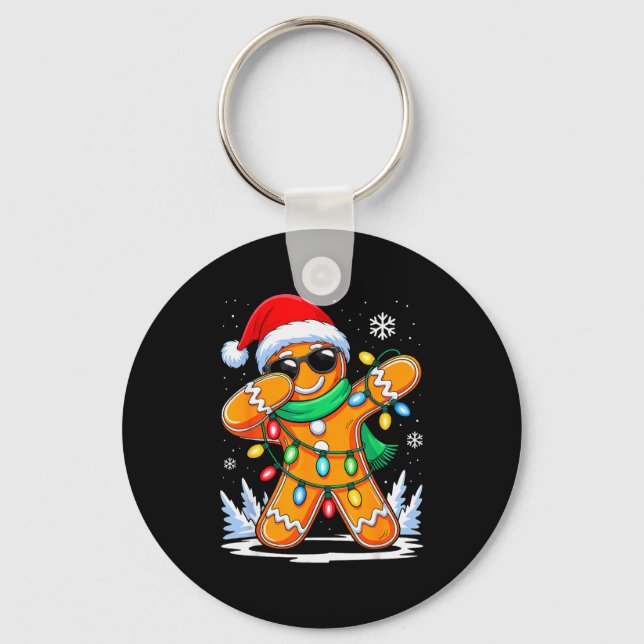 Six Seven 6 7 Meme Design Halloween Pumpkin Gen Al Key Ring (Front)