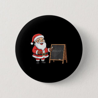 Six Seven 6 7 Meme Santa Christmas Xmas Teacher Nu 6 Cm Round Badge
