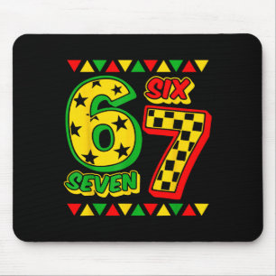 Six Seven Black History Month 6 7 Black History Ju Mouse Pad