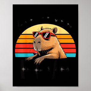 Six Seven Bruh 67 Meme Capybara  Poster