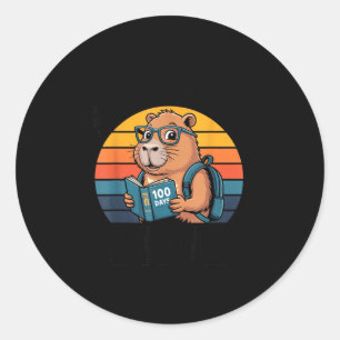 Six Seven Bruh 67 Meme Funny 100 Days Of School Ca Classic Round Sticker