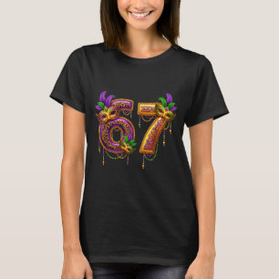 Six Seven Carnaval Festival 67 Meme Funny Mardi Gr T-Shirt