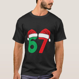 Six Seven Christmas 6 7 Meme Funny Christmas T-Shirt
