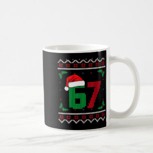 Six Seven Christmas 6 7 Ugly Christmas Sweater  Coffee Mug